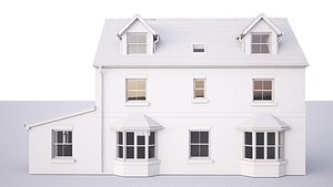 3D British House Theale D