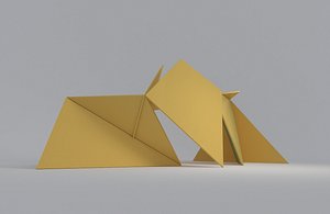 abstract sculpture model
