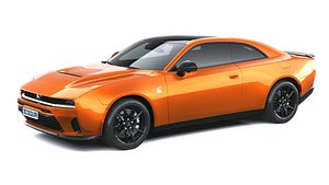 3D Dodge Charger Scat pack 2026 model