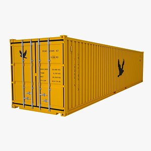 shipping container 3D