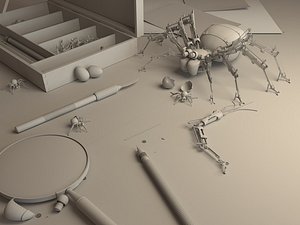 3dsmax spider