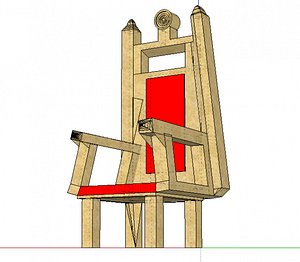 free fbx mode medieval trone -