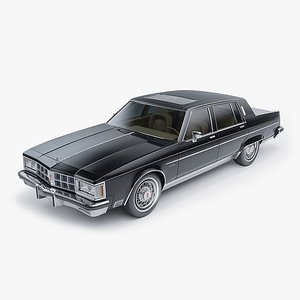 1981 Oldsmobile 98 Regency Sedan 3D