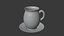 Vase and mugs set