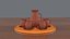 Vase and mugs set