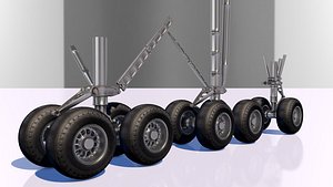 3D landing gear