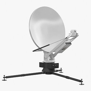 3d max tripod broadcast antenna