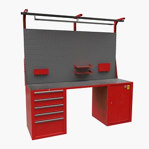 Garage Workbench 3D