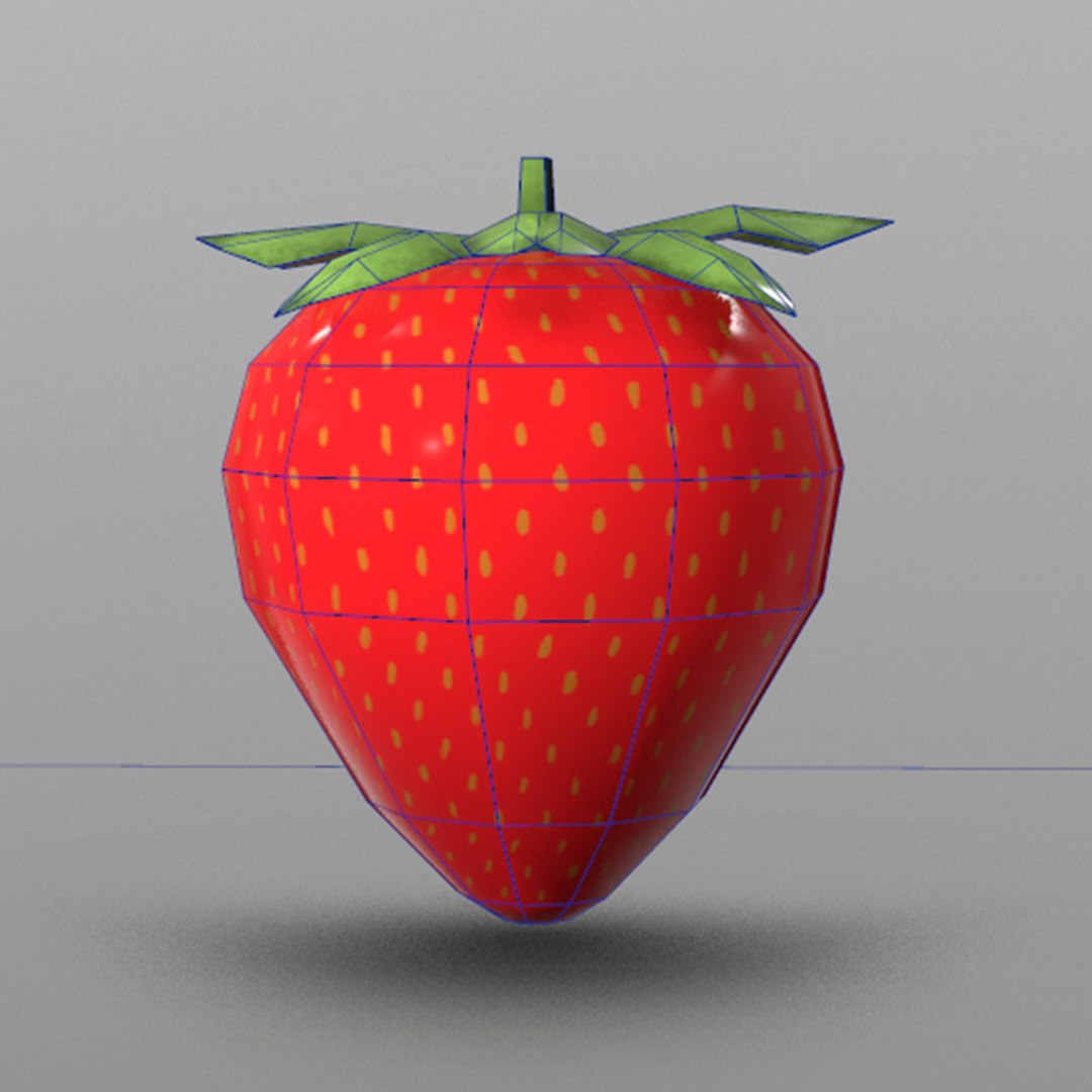 Strawberry Ready Games 3D Model - TurboSquid 1289365