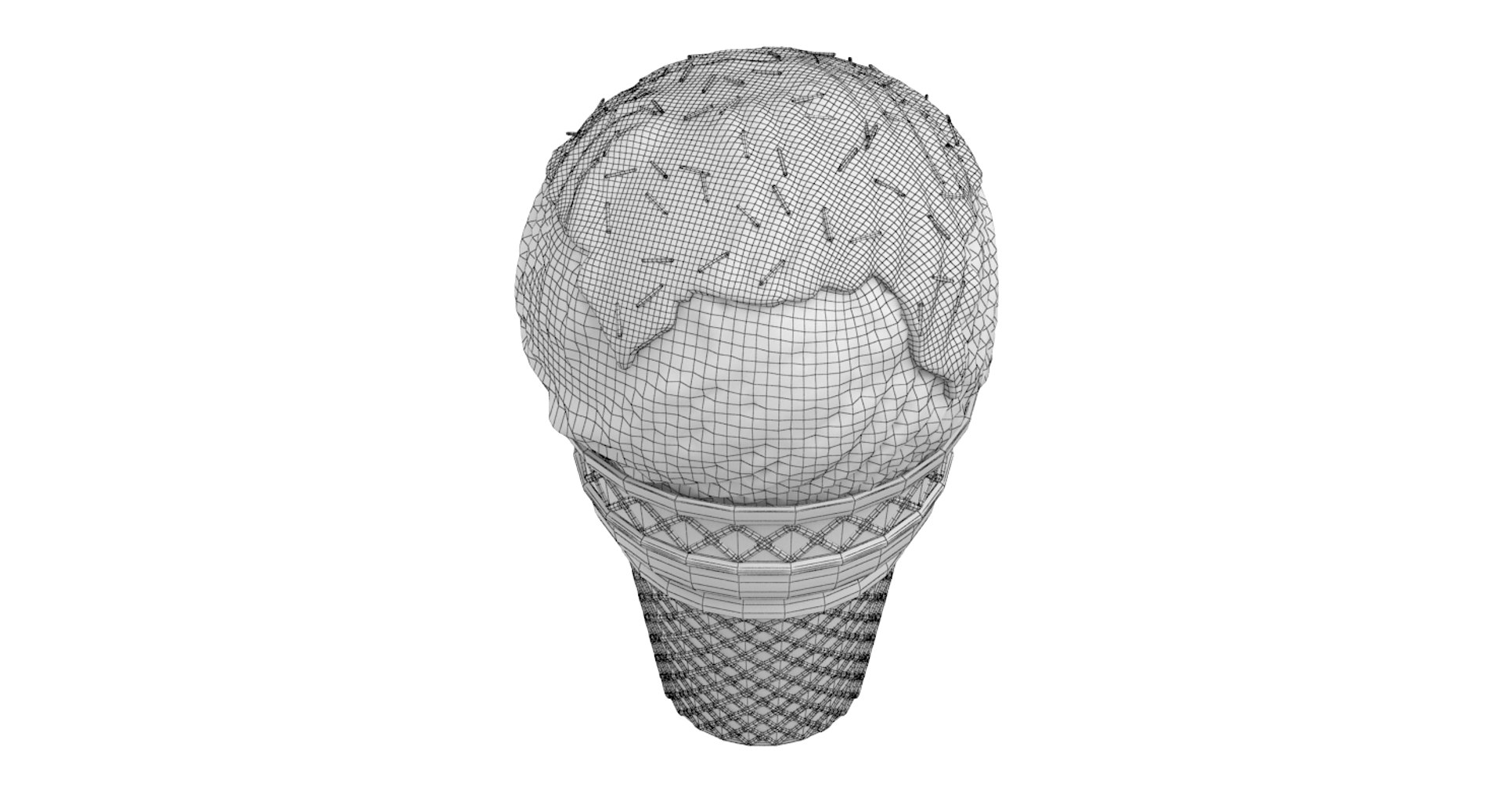 Ice Cream Model - TurboSquid 1342008