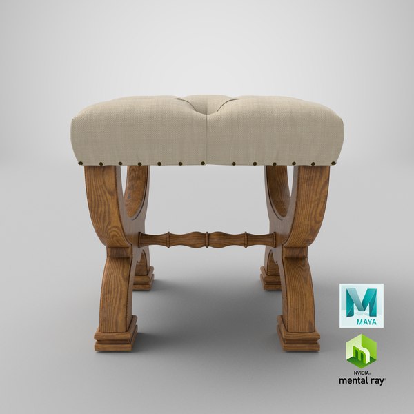 Classical stool 3D - TurboSquid 1235972