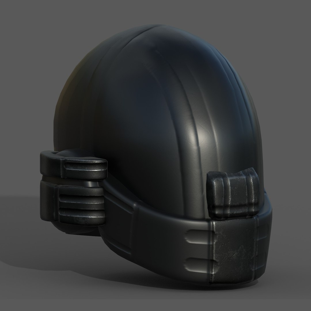 Gas Mask Helmet 3D Model - TurboSquid 1611328