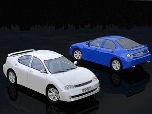 3D model High-end Sedan Car