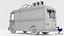 Fast Food Truck - truck 3D Model