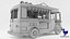 Fast Food Truck - truck 3D Model