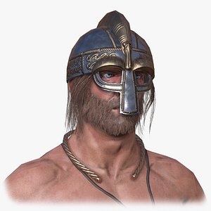 viking berserker 3d model