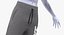 Grey Nike Joggers and Sneakers on Mannequin