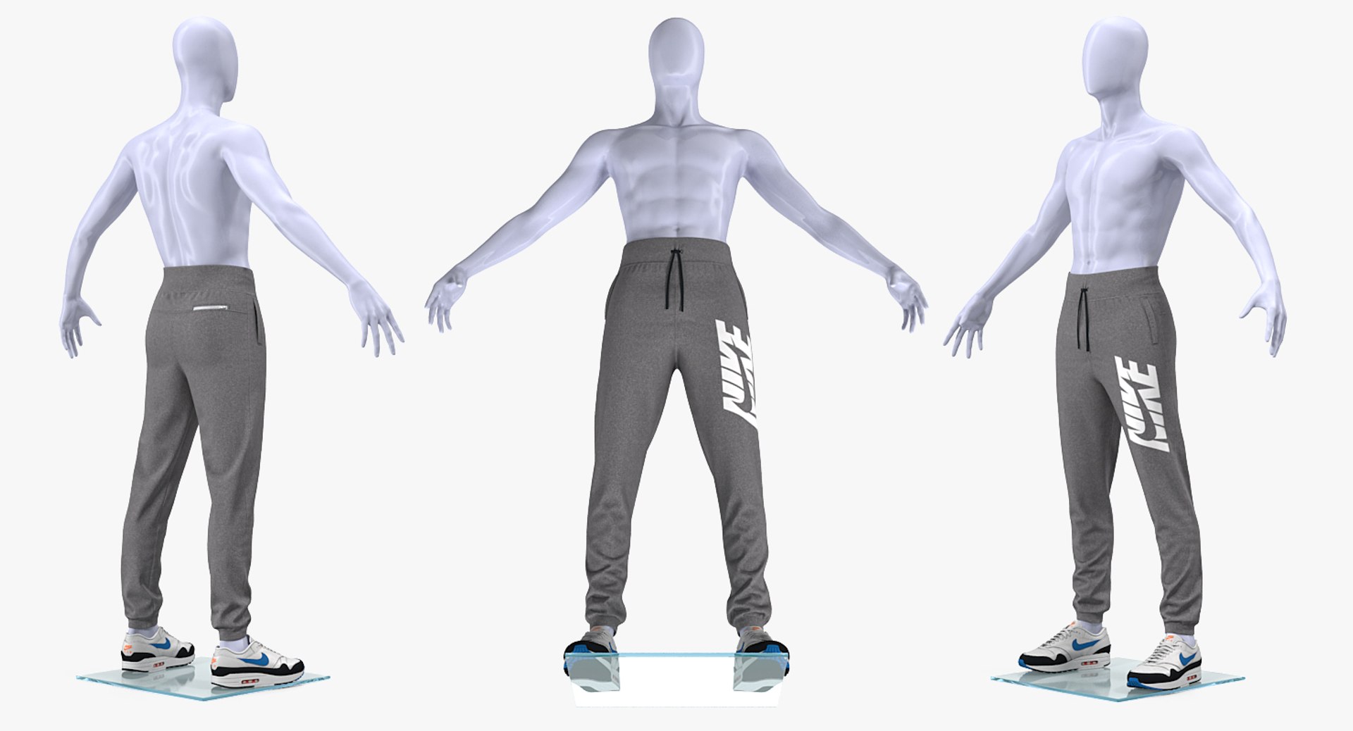 3D grey nike joggers sneakers https://p.turbosquid.com/ts-thumb/zi/lBXNXX/XzjUBd3U/greynikejoggersandsneakersonmannequinmb3dmodel003/jpg/1567451625/1920x1080/fit_q87/9c6bbc7ccaa24c21350398e4a35b824127534da7/greynikejoggersandsneakersonmannequinmb3dmodel003.jpg