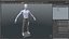 Grey Nike Joggers and Sneakers on Mannequin
