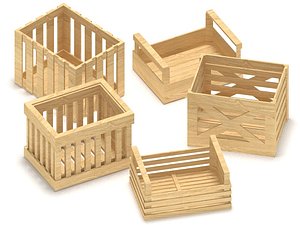 3d crates