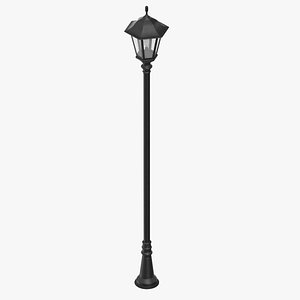 Vintage Street Light Single Clean and Dirty