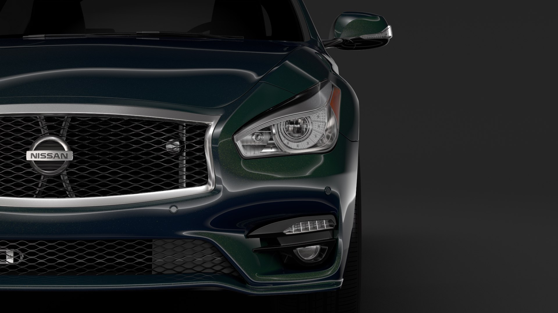 Nissan Fuga Sport 2018 3D Model - TurboSquid 1282498