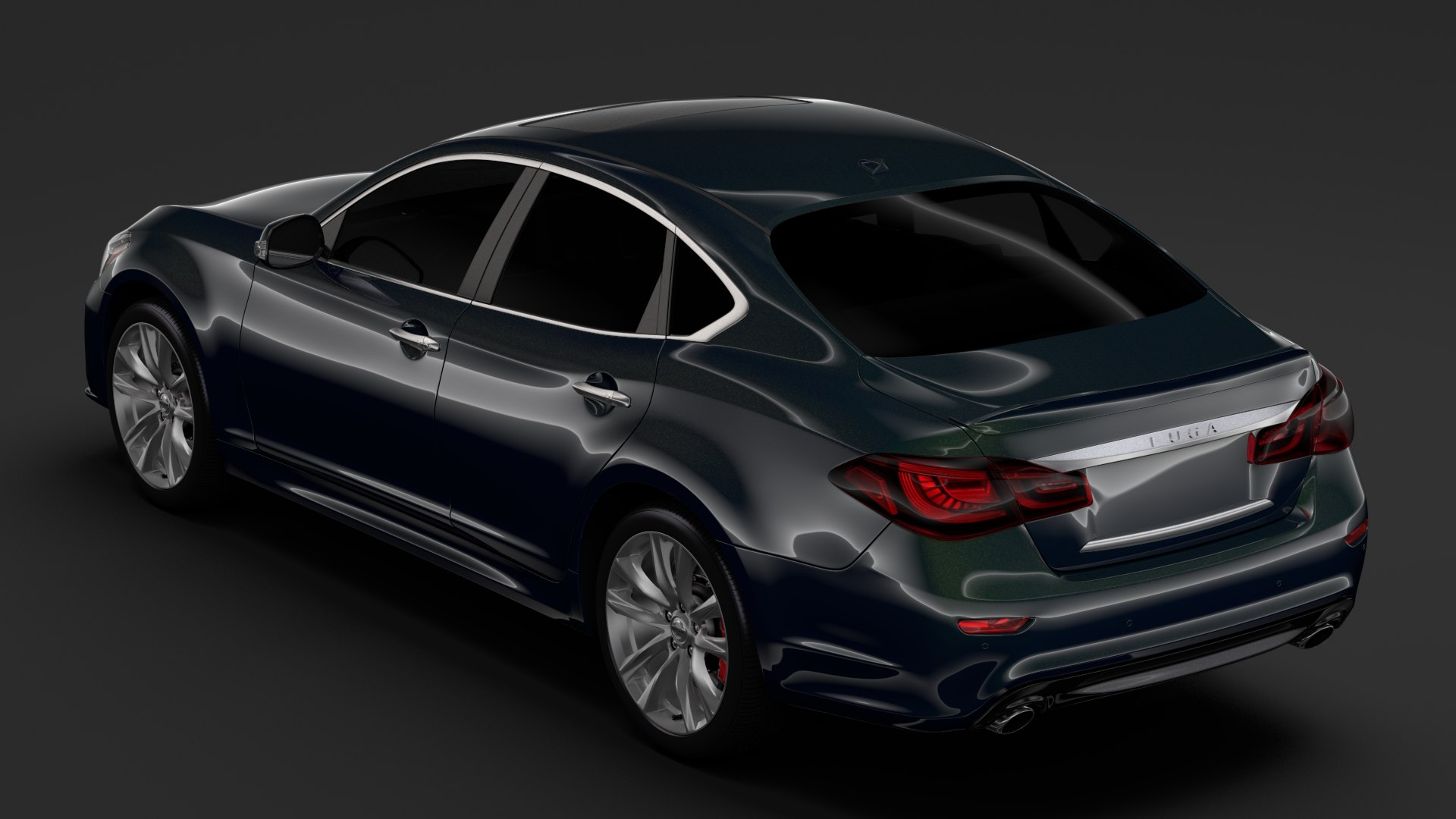 Nissan Fuga Sport 2018 3D Model - TurboSquid 1282498