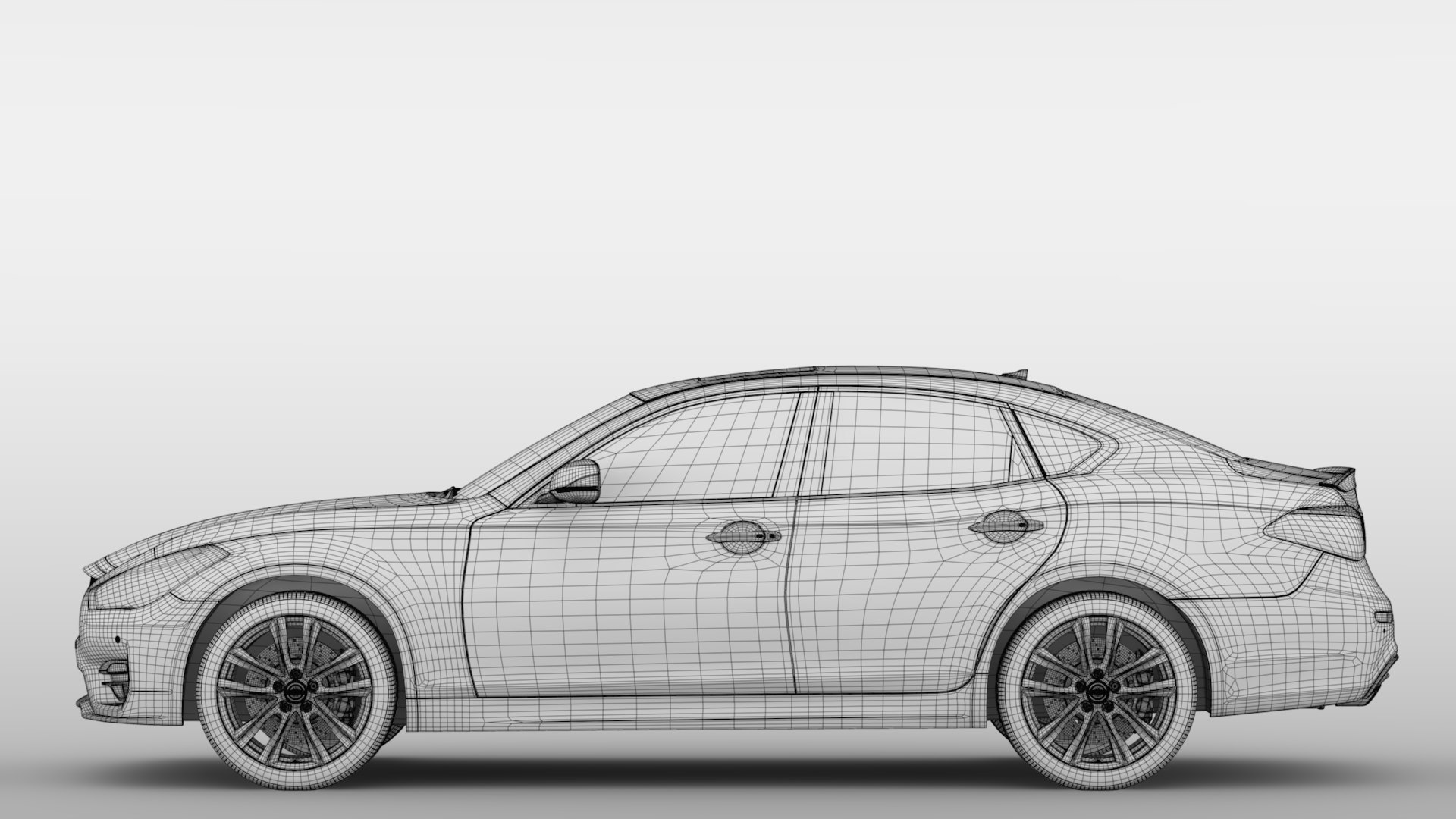 Nissan Fuga Sport 2018 3D Model - TurboSquid 1282498