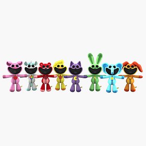 Smiling Critters 3D model