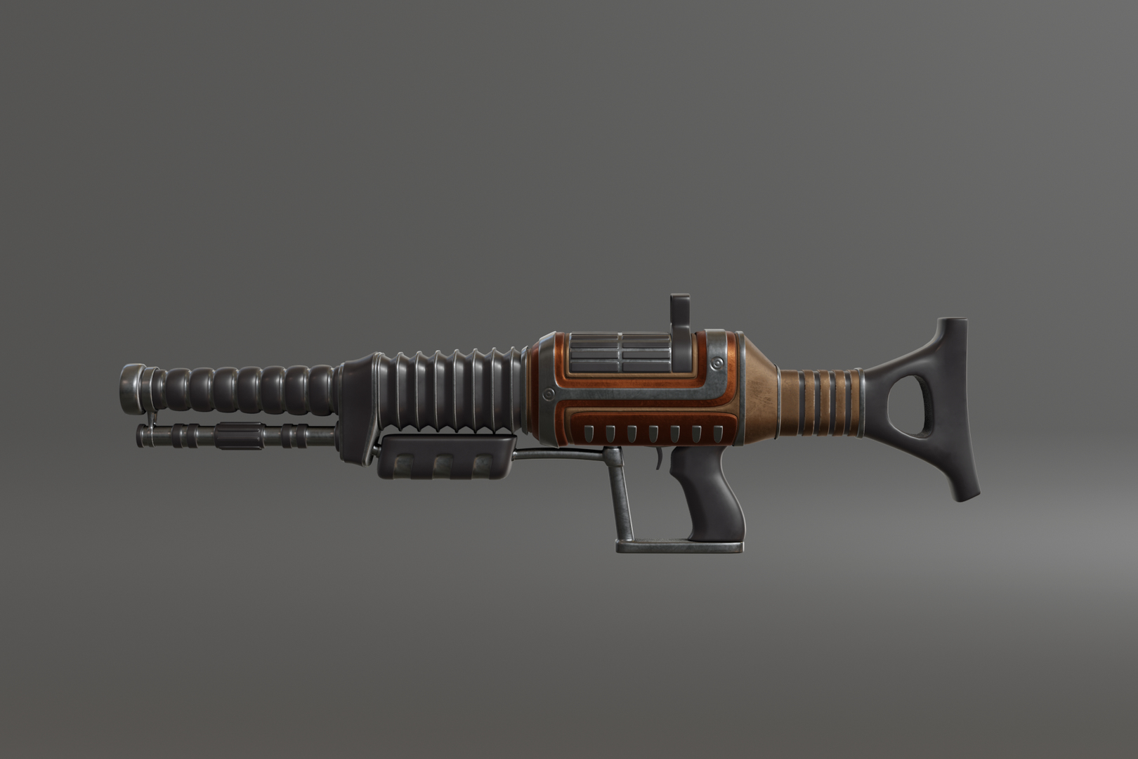 Sci-Fi Rifle 3D Model - TurboSquid 1803558