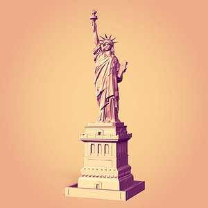 The Statue Of Liberty 3D model