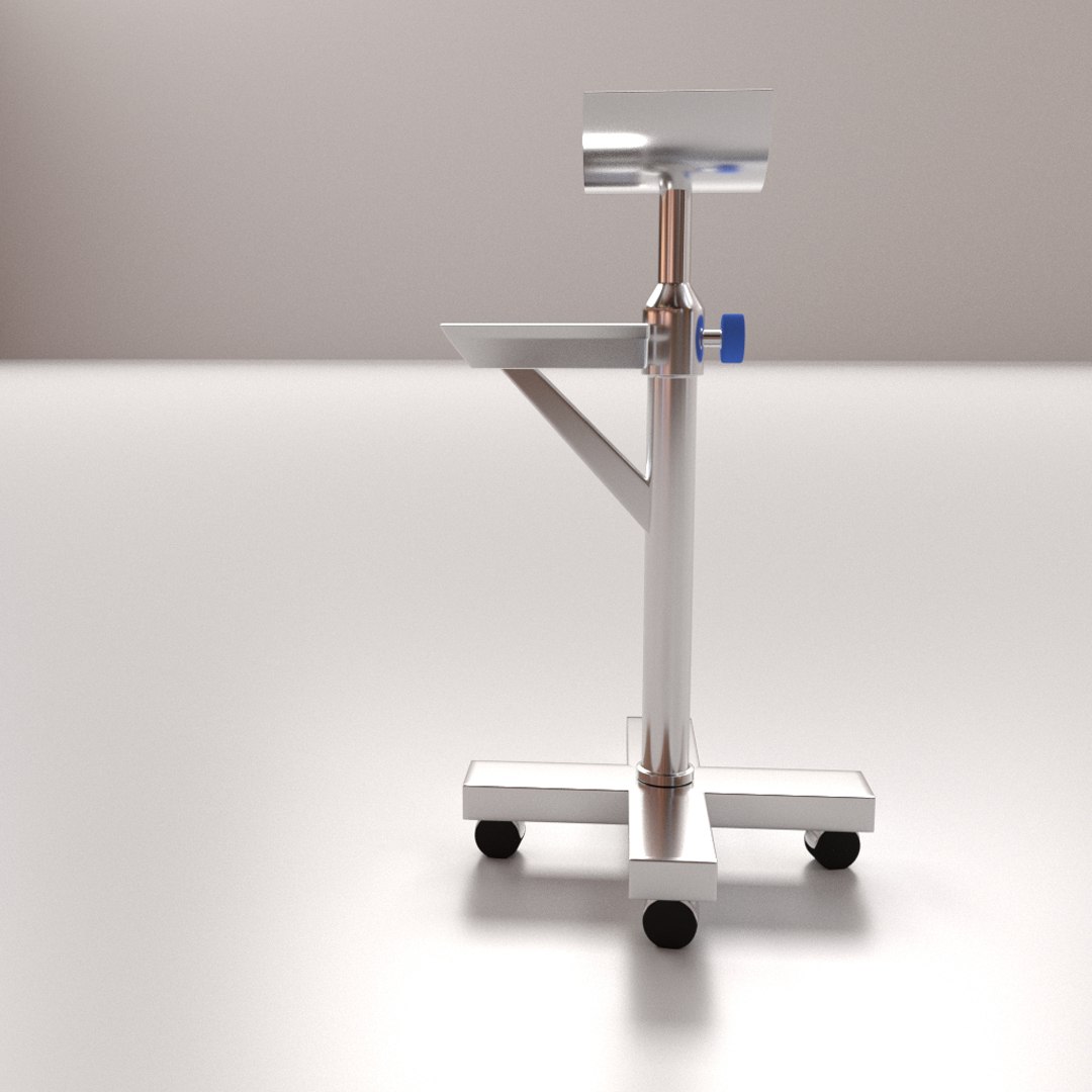 Surgical Tray Stand 3D Model TurboSquid 1240802