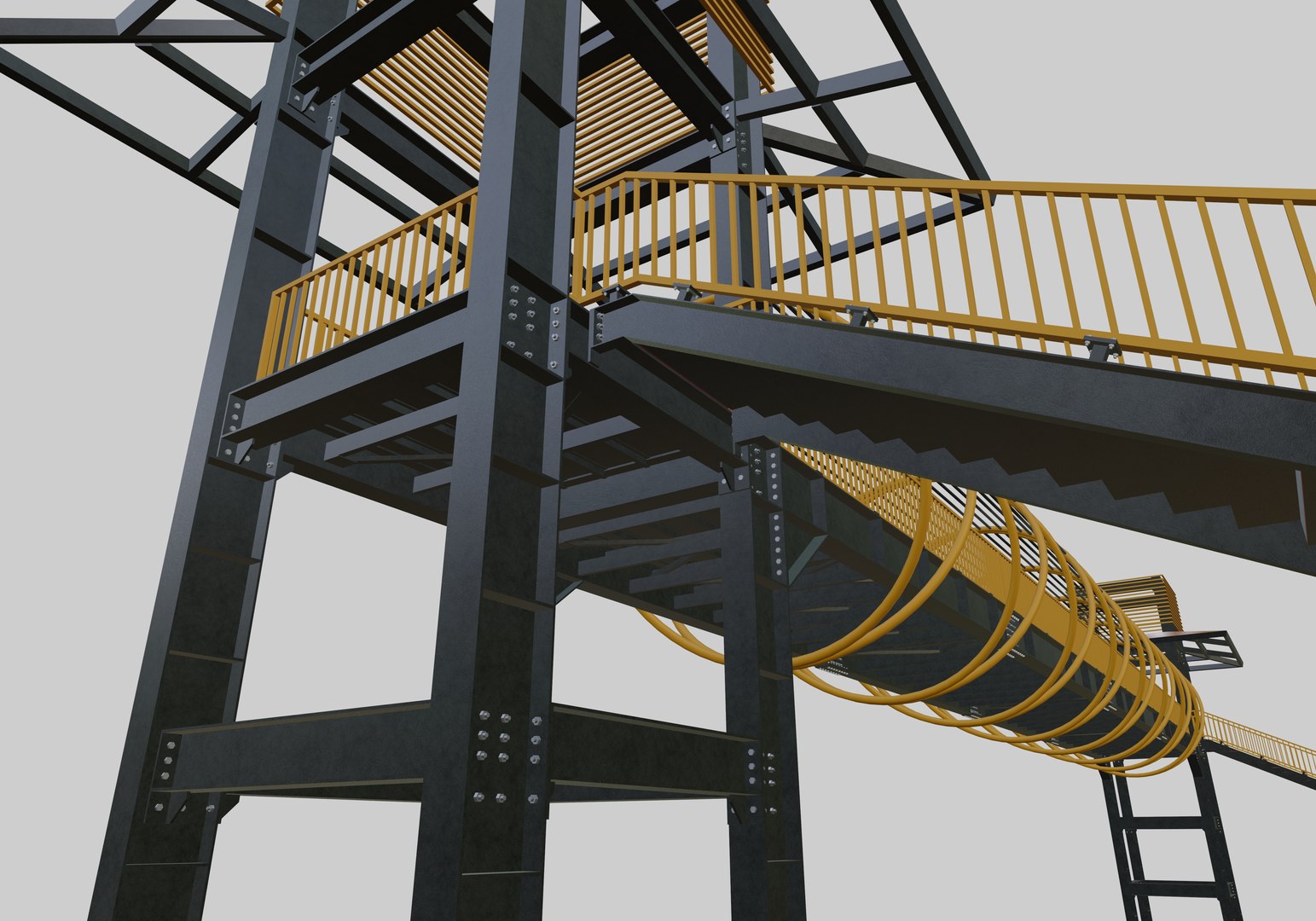3D Steel Pedestrian Bridge-Straight Stair-Tower Column Type-27 https://p.turbosquid.com/ts-thumb/zj/FA25Qv/Q5/14/jpg/1650714144/1920x1080/fit_q87/99b01431ea7813a9841bee71fc461d902fc9e51a/14.jpg