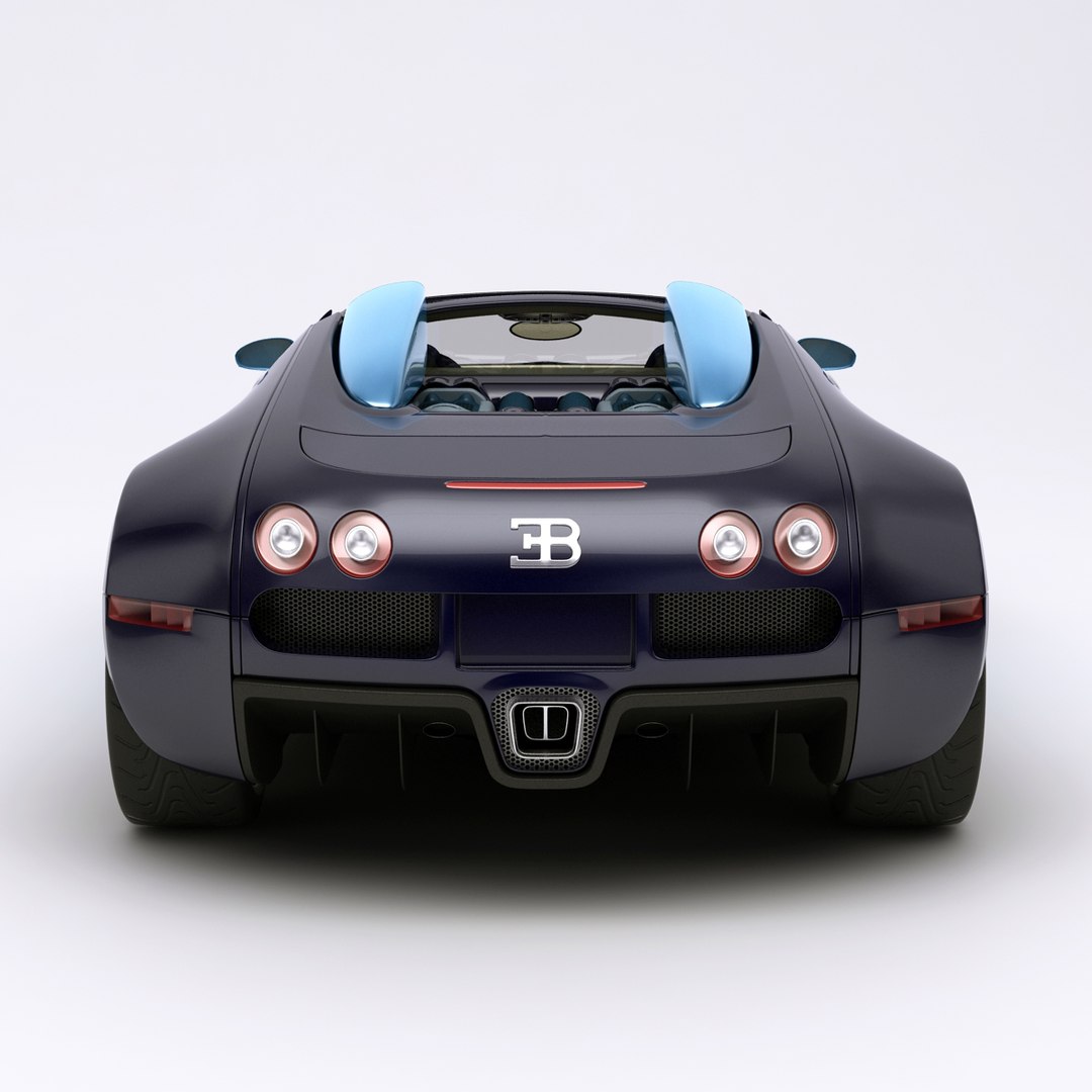 Bugatti Veyron Rigged 3d Max