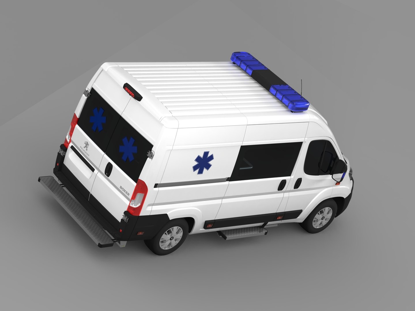 Fourgon Peugeot Boxer Ambulance 2008 - NOREV 1/43 N°479006 - NEUF