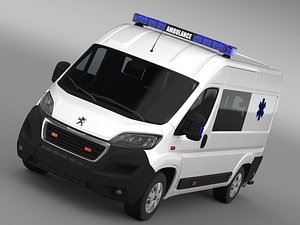 peugeot boxer van ambulance lwo