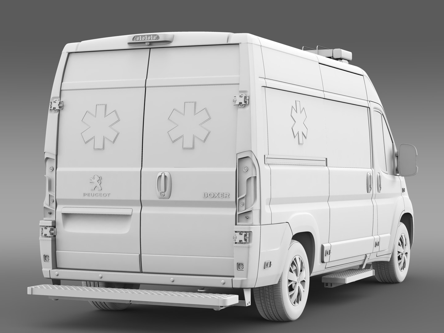 RENAULT MASTER FOURGON AMBULANCE CROIX ROUGE FRANCAISE 1/43 ELIGOR EUR