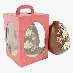 3D Decorated Easter Egg model