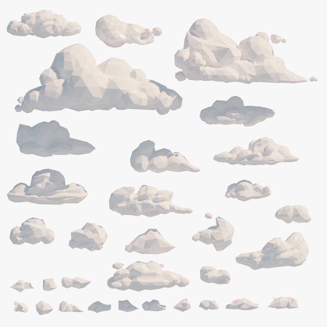 Lowpoly clouds Mega Pack model https://p.turbosquid.com/ts-thumb/zj/KTfbV4/5o/turbosquid/png/1627741230/1920x1080/fit_q87/99a8fa8c7999f05bcef8ee18ee847aed222531e6/turbosquid.jpg