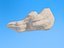 Lowpoly clouds Mega Pack model
