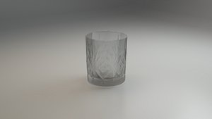 Lead Crystal Tumbler 3D