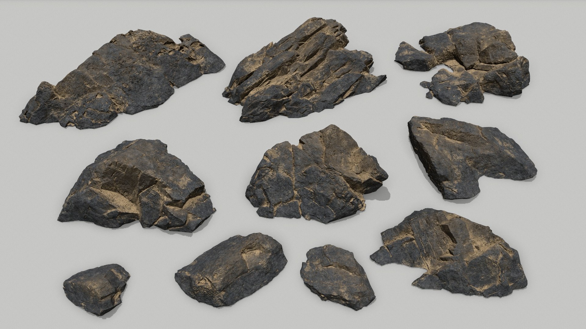 Sea rocks 3D model - TurboSquid 2167178