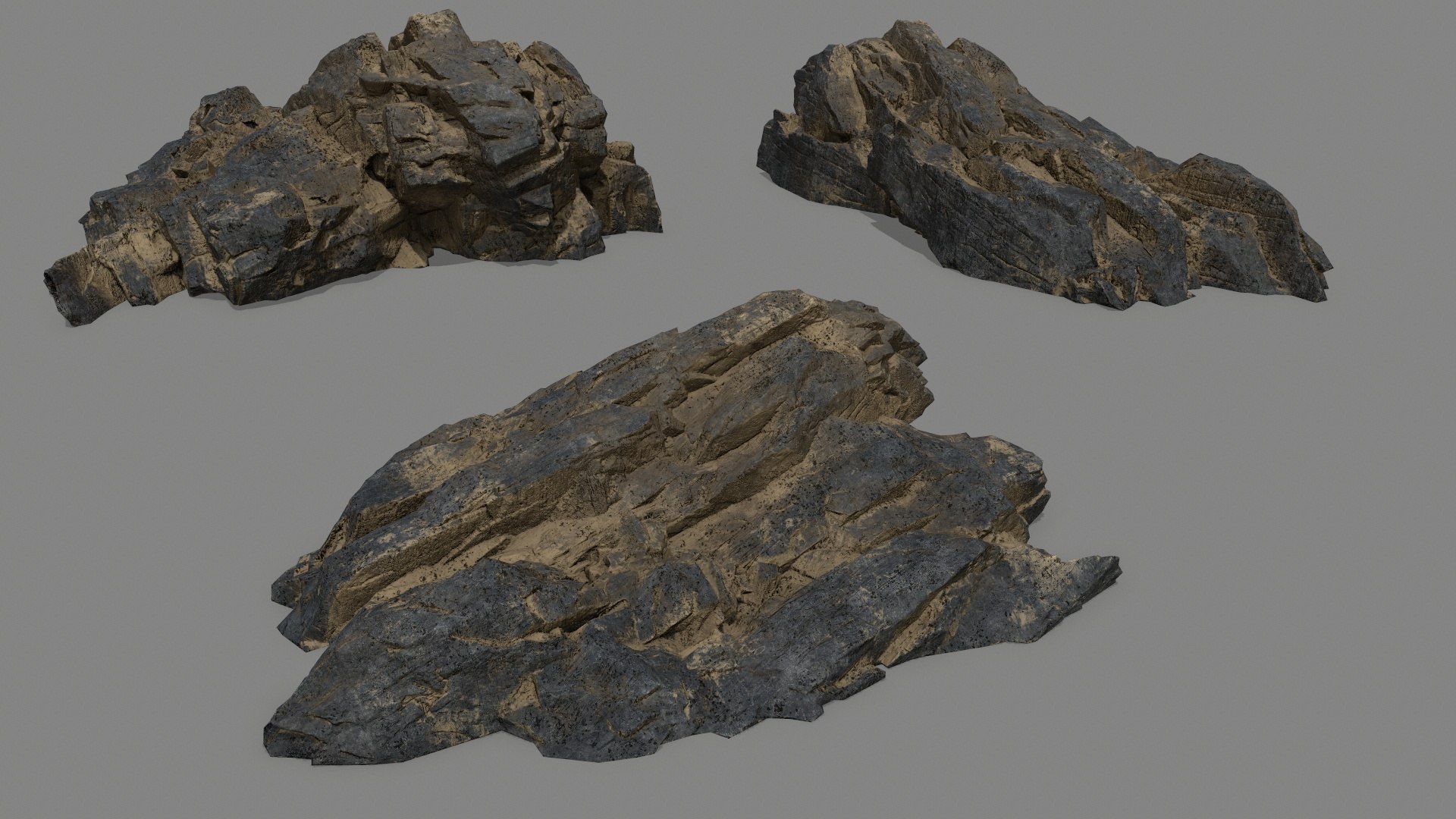 Sea rocks 3D model - TurboSquid 2167178