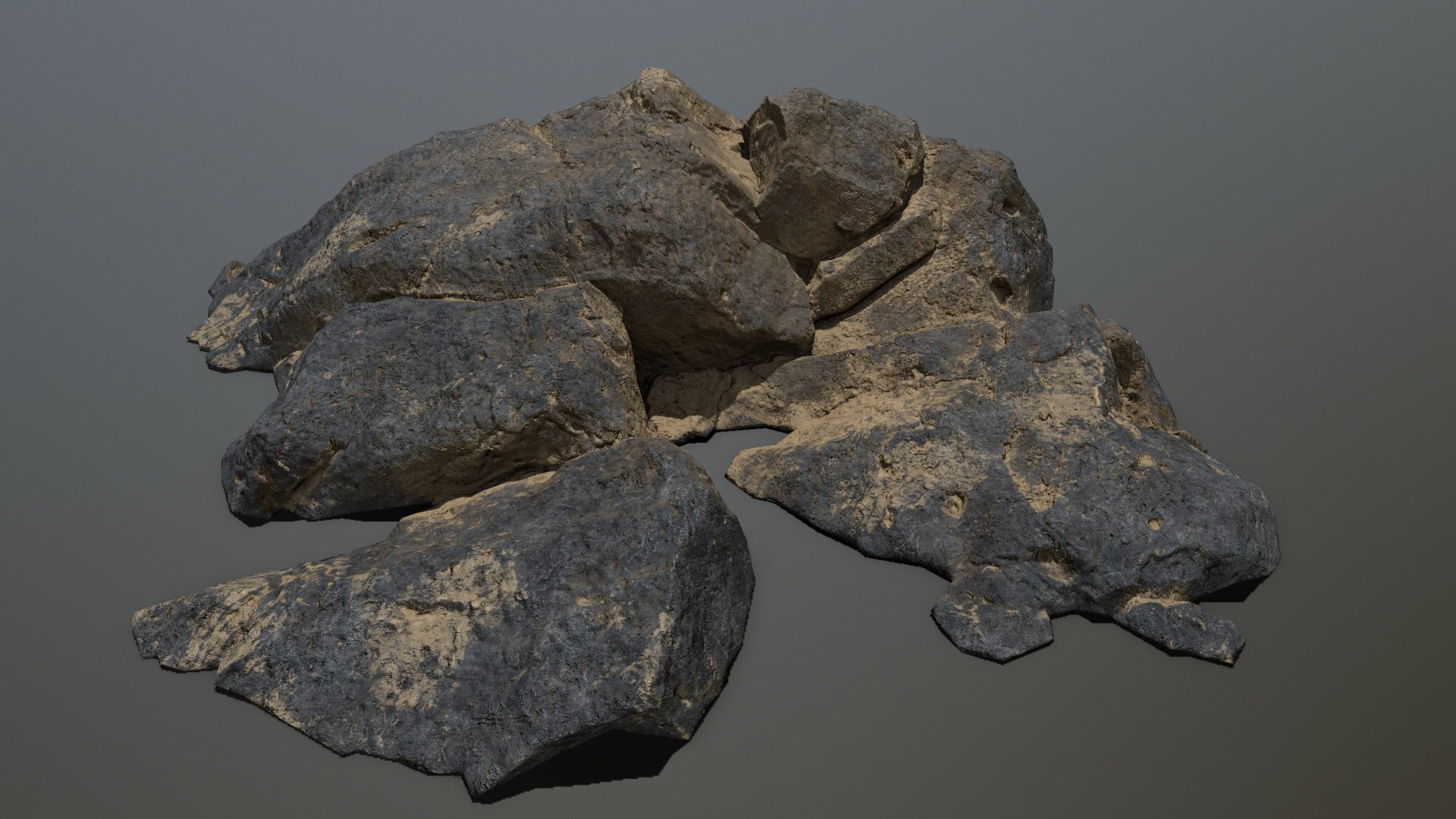 Sea rocks 3D model - TurboSquid 2167178