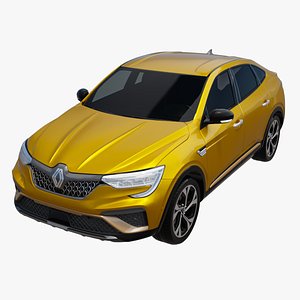 3D model Renault Arkana E-Tech 2025