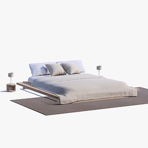 Bedroom Bundle Japanese Style 3D model