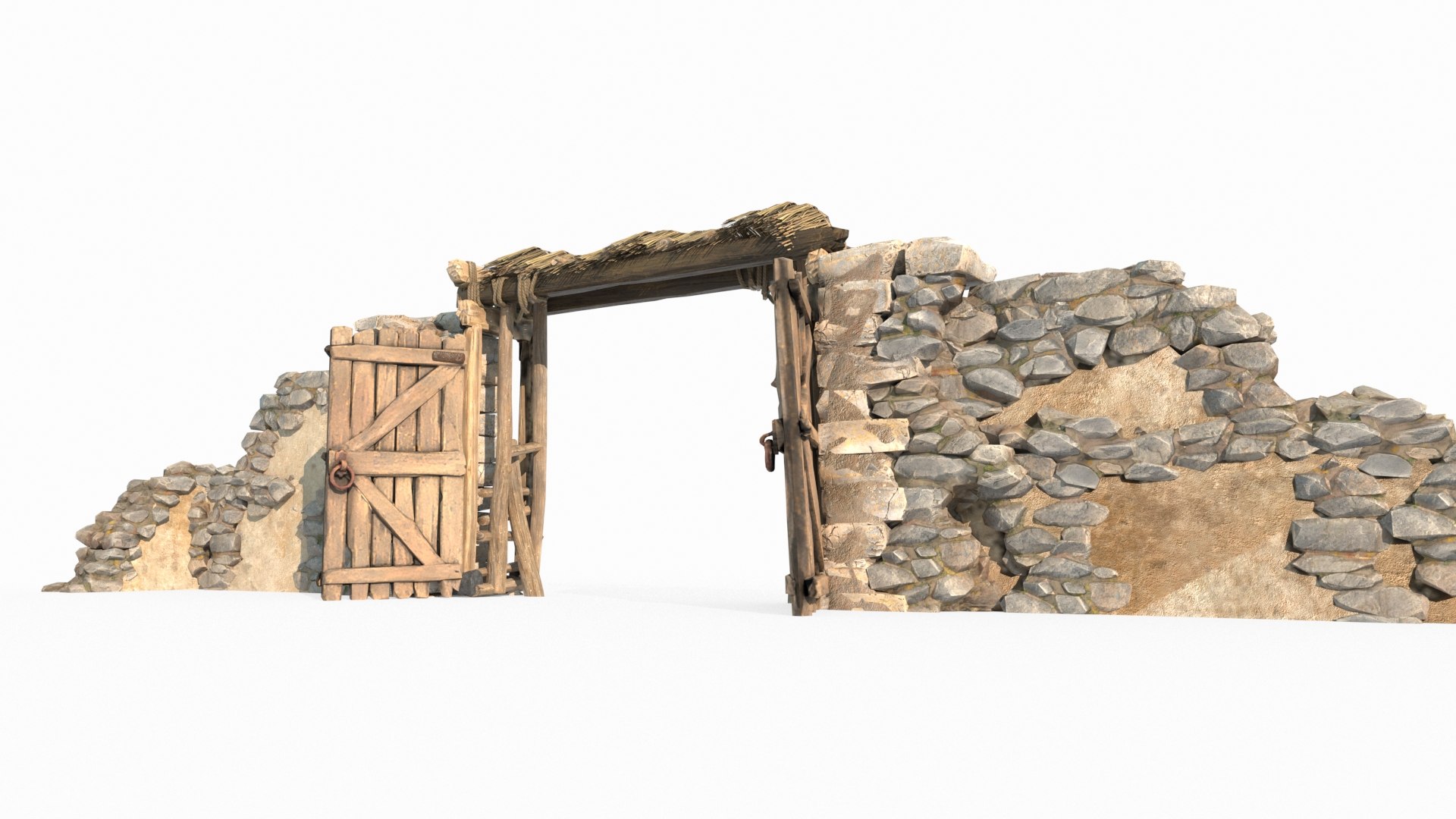 Ancient architecture rural village entrance gate model https://p.turbosquid.com/ts-thumb/zj/TKtMeQ/Kk/2/jpg/1755510460/1920x1080/fit_q87/8fe018bc2a47f43b1ed3537fdd1bc63e56d88425/2.jpg