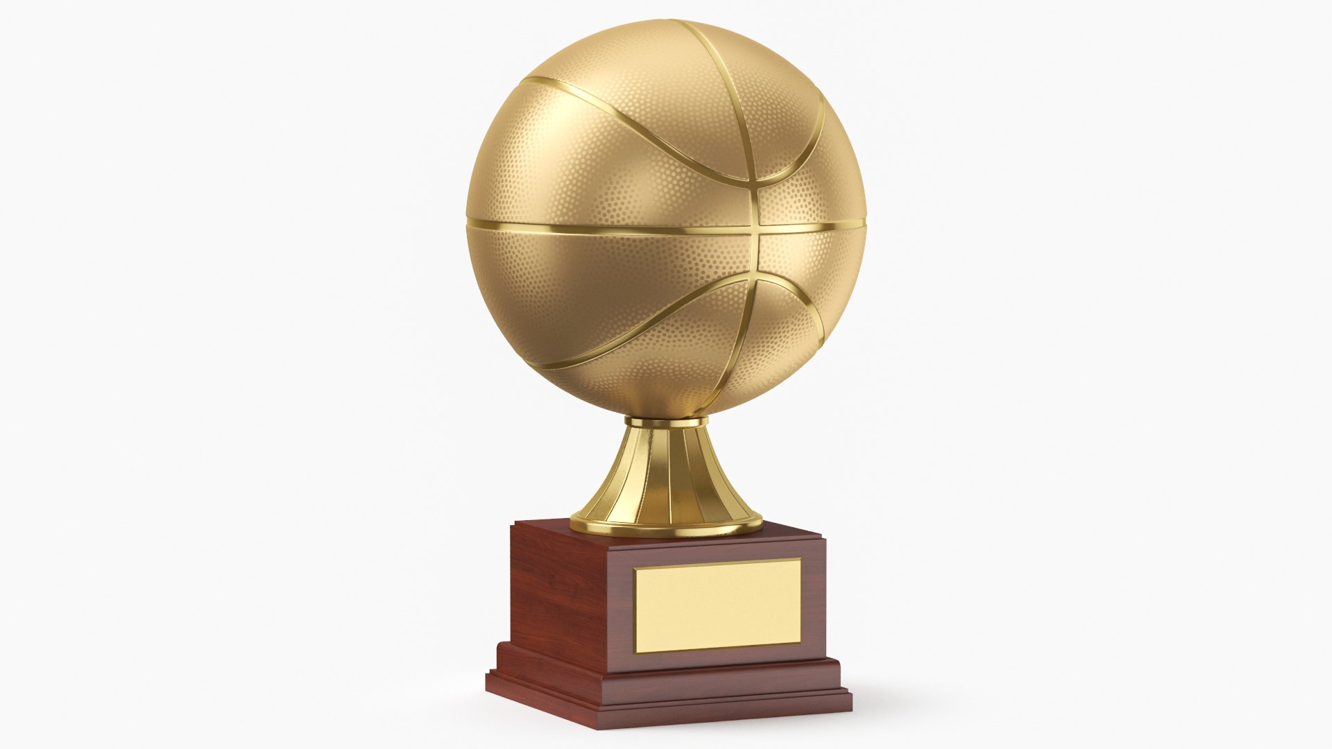 Basketball Trophy Model - TurboSquid 2109503