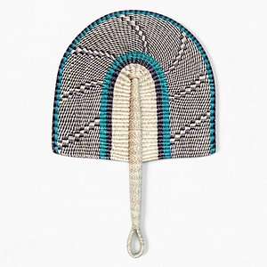 African Handwoven Fan 13 model