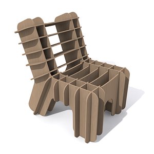 Eco-Friendly Cardboard Chair